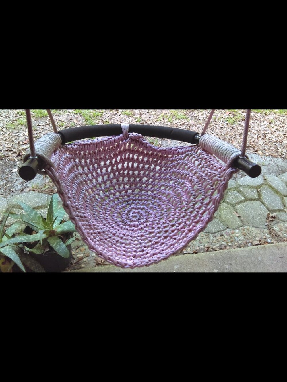 Toddler Swing – Adjustable Rope Swing Seat Outdoor/Indoor Play Set - Pink - Picture 2 of 9